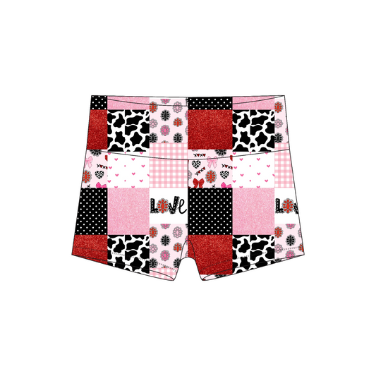 Girly Biker Shorts- Customizable