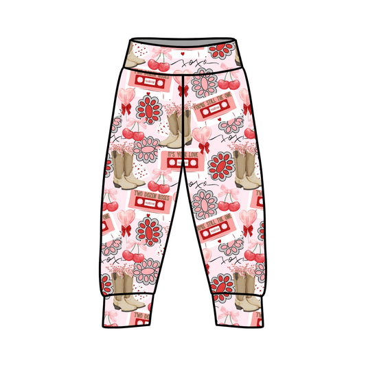 Valentine Print Leggings