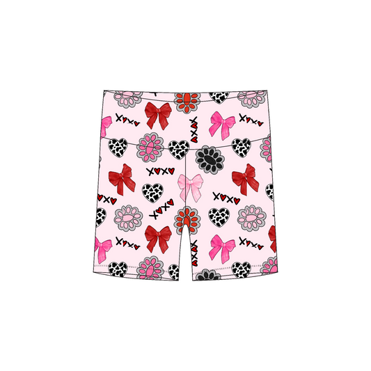 Girly Biker Shorts- Customizable