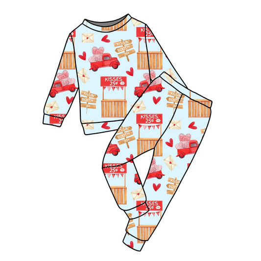 Valentine Print Jammie/Jogger Set