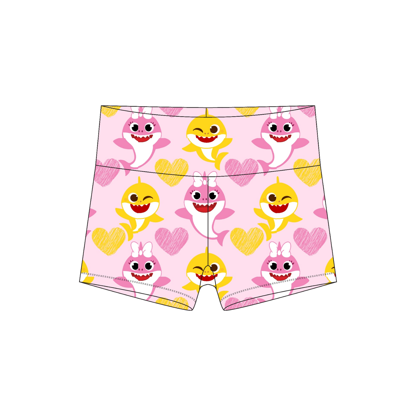 Girly Biker Shorts- Customizable