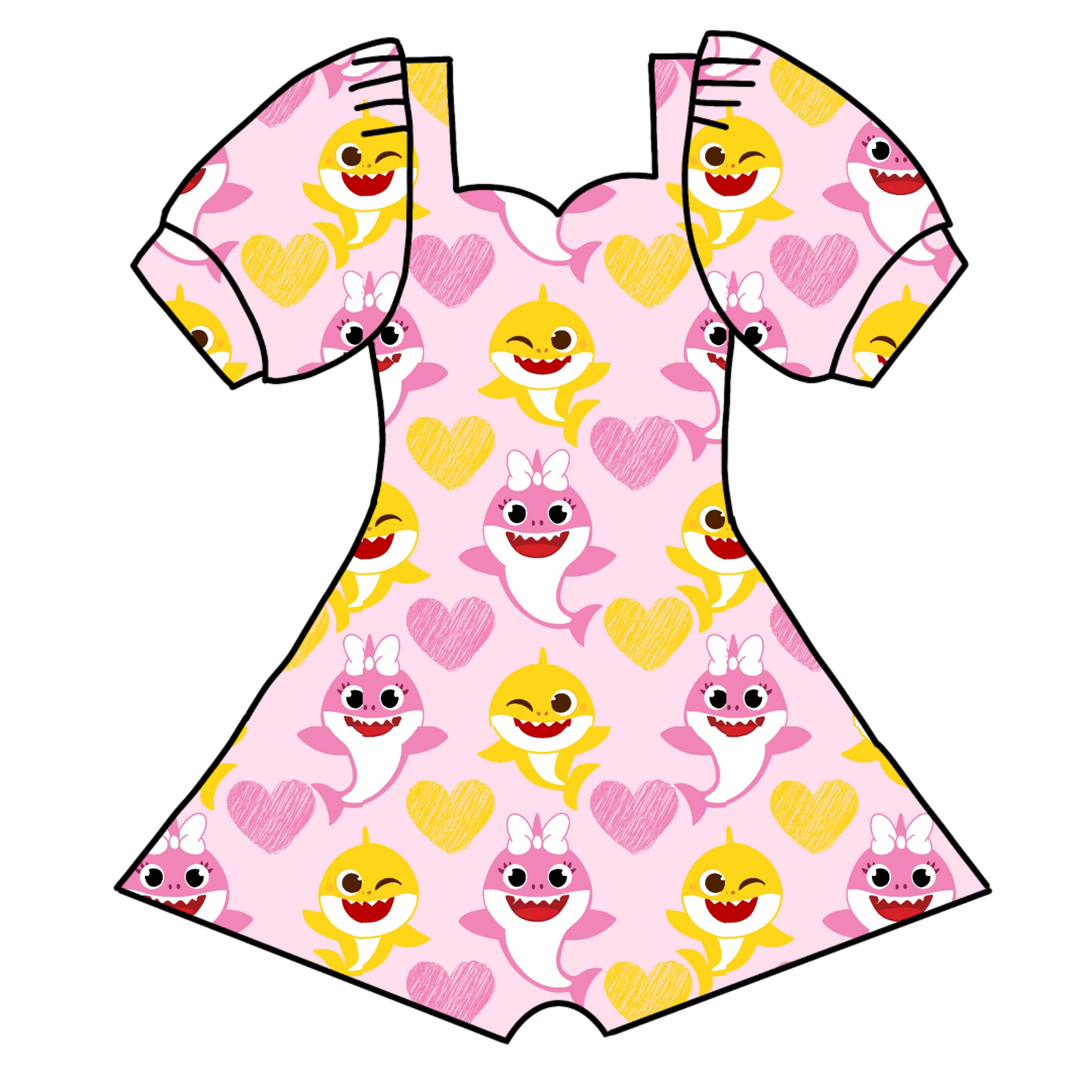 Valentine Aria Romper- Customizable