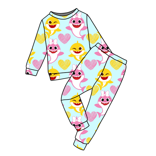 Valentine Print Jammie/Jogger Set