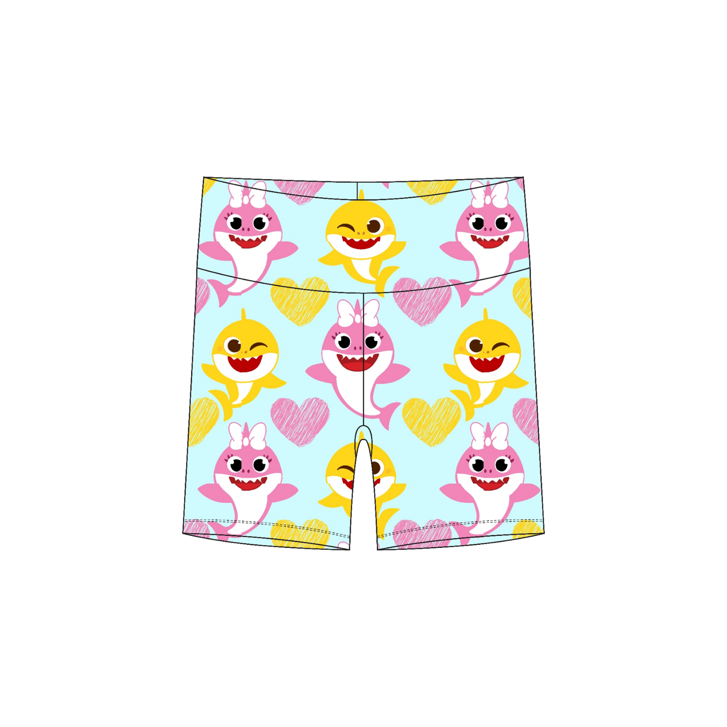 Girly Biker Shorts- Customizable