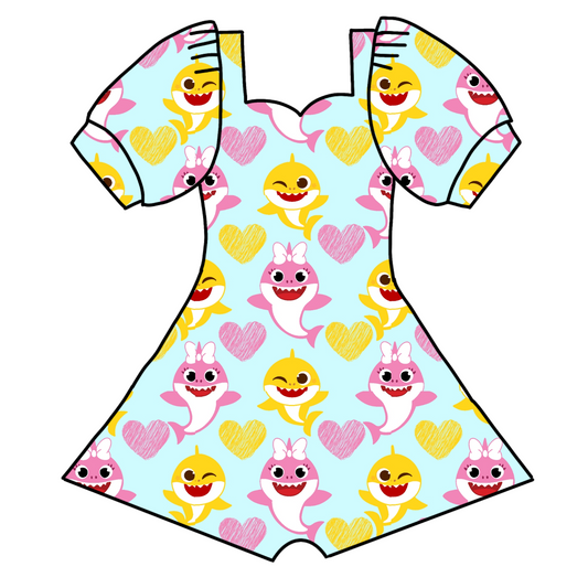 Valentine Aria Romper- Customizable