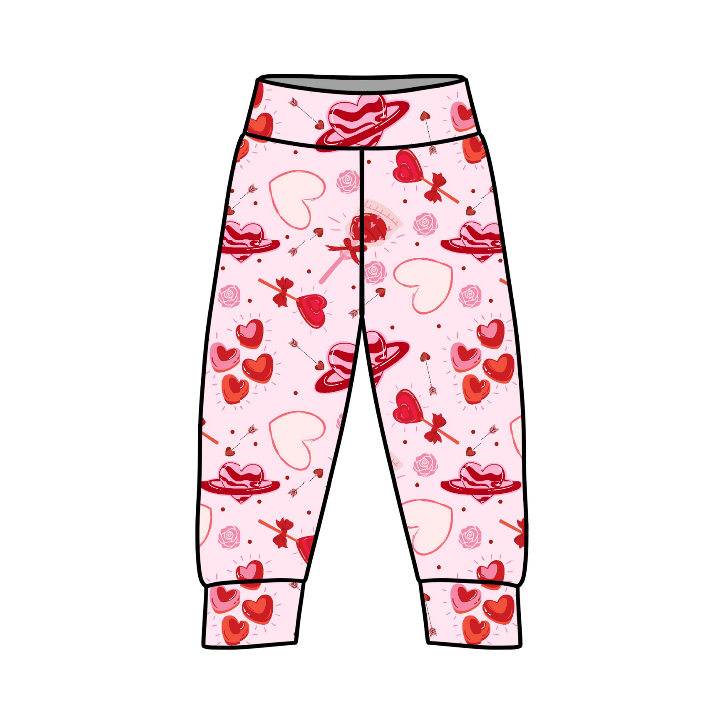 Valentine Print Leggings