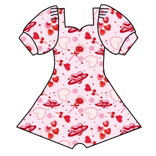 Valentine Aria Romper- Customizable