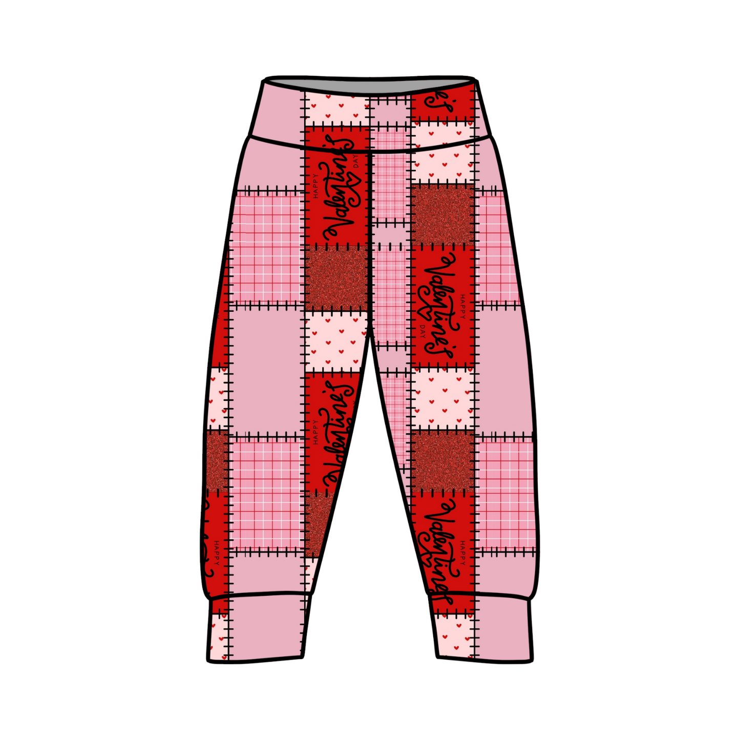 Valentine Print Leggings