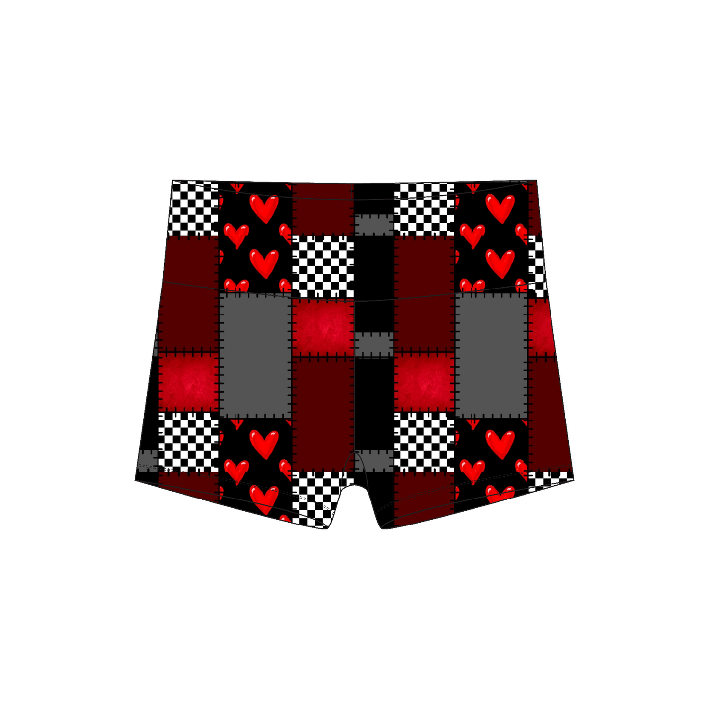 Girly Biker Shorts- Customizable