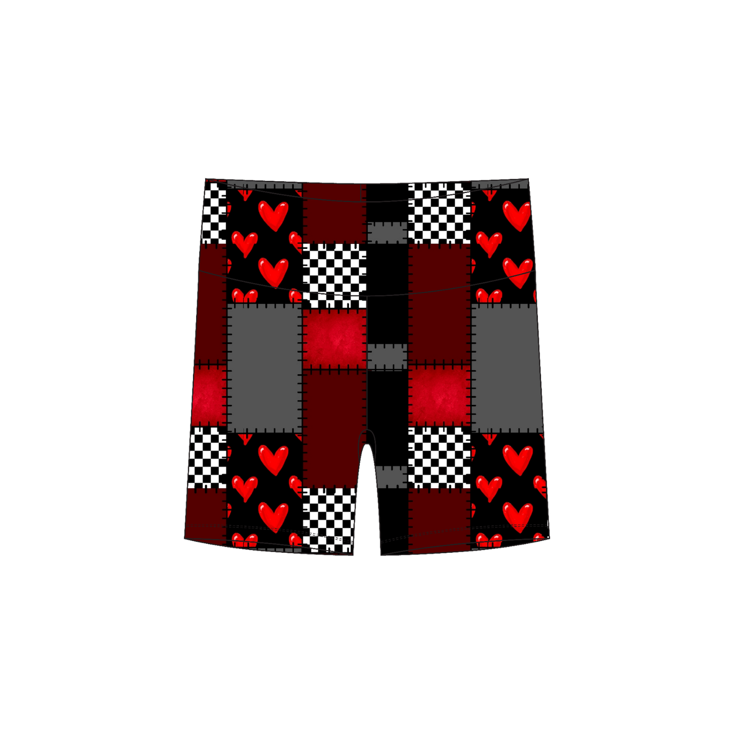 Girly Biker Shorts- Customizable