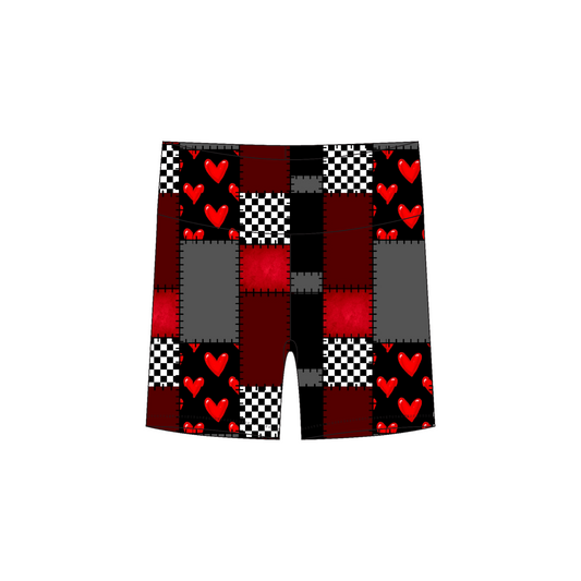 Girly Biker Shorts- Customizable