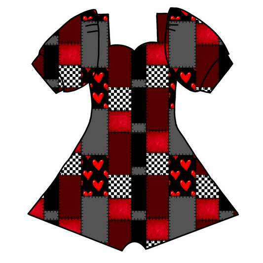 Valentine Aria Romper- Customizable