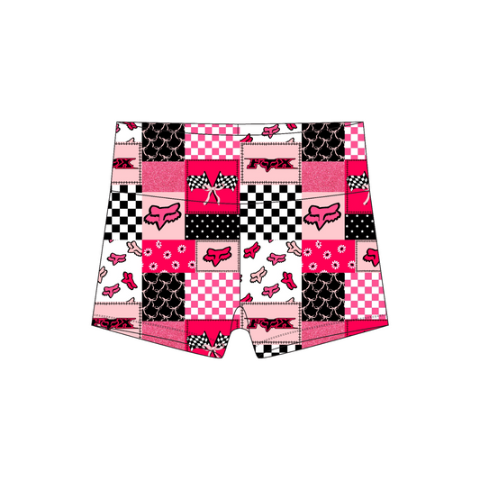 Girly Biker Shorts- Customizable