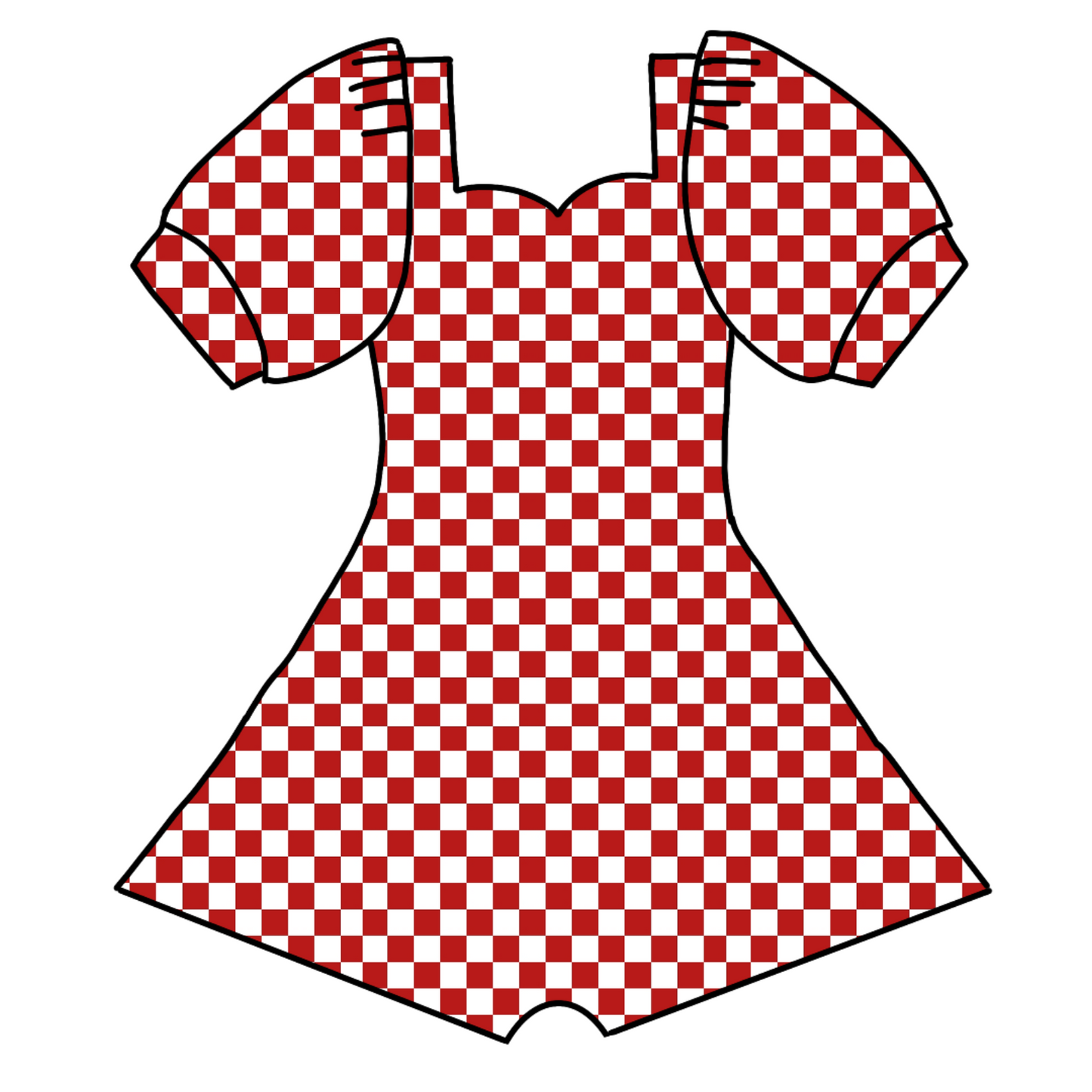 Valentine Aria Romper- Customizable