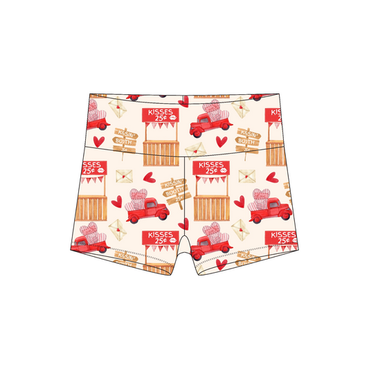 Girly Biker Shorts- Customizable