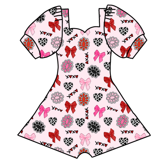 Valentine Aria Romper- Customizable