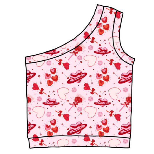 Off Shoulder Baby Tank- Customizable