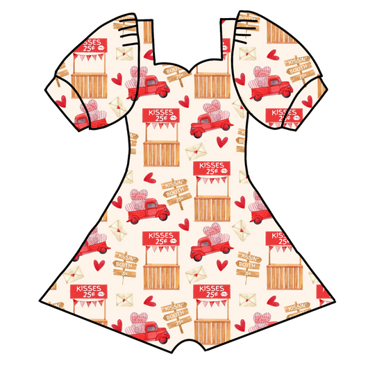 Valentine Aria Romper- Customizable