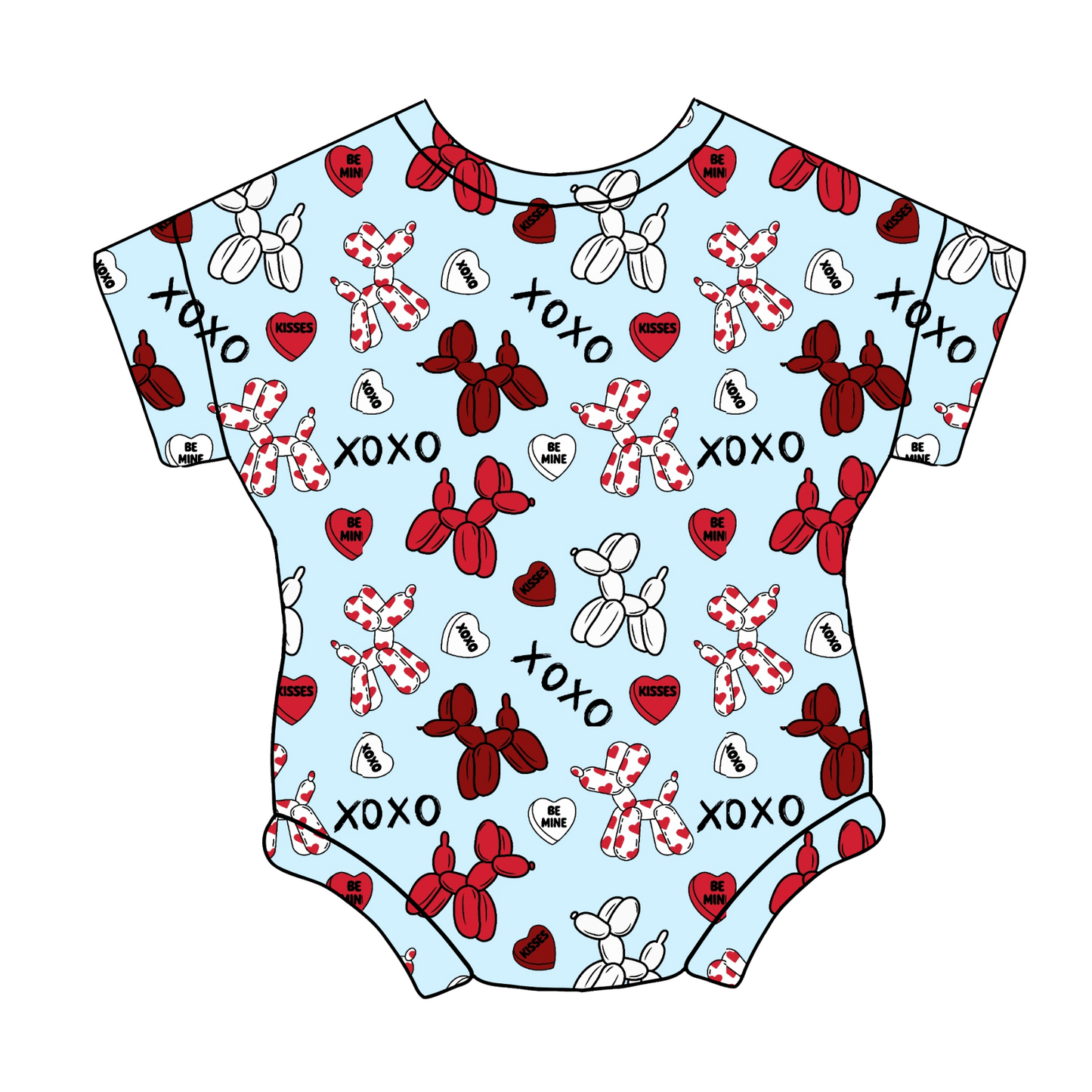 Long or Short Sleeve Relaxed Fit Onesie- Customizable