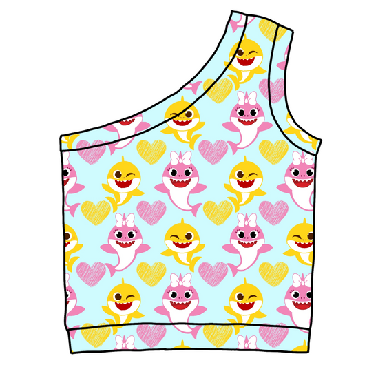 Off Shoulder Baby Tank- Customizable